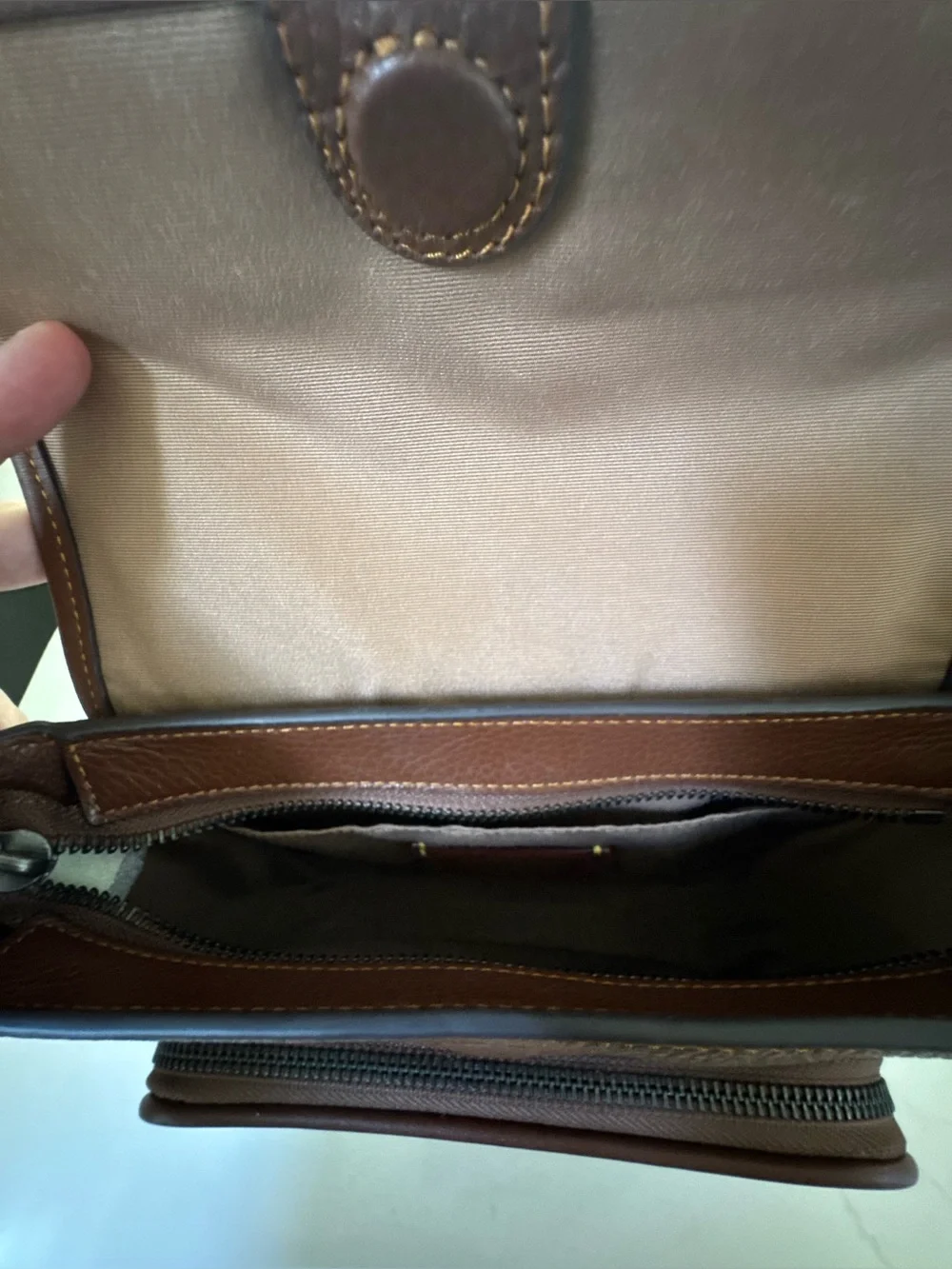 NWT COACH X PEANUTS SULLIVAN FLAP CROSSBODY BAG IN SIGNATURE CANVAS